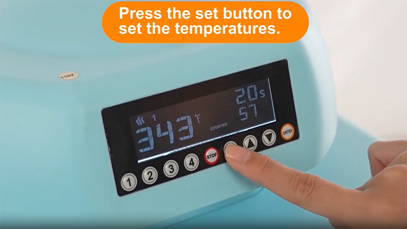 Prensa de calor automática/ Prensa térmica automática