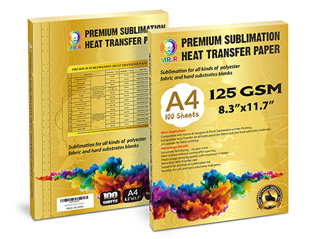 Papel de sublimación de secado rápido de 125g
