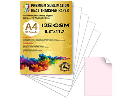 Papel de sublimación de secado rápido de 125g